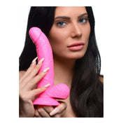 Pop Peckers Dildo With Balls 7.5 Inch