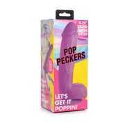 Pop Peckers Dildo With Balls (8.25”)