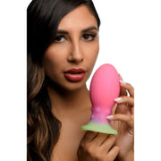 Creature Cocks Xeno Egg Glow in the Dark Silicone Egg Pink Large 4.5 Inch