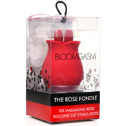 Bloomgasm The Rose Fondle 10X Massaging Rose Silicone Clit Stimulator
