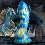 Creature Cocks Sea Stallion Vibrating Silicone Dildo with Remote