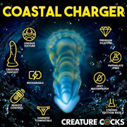 Creature Cocks Sea Stallion Vibrating Silicone Dildo with Remote