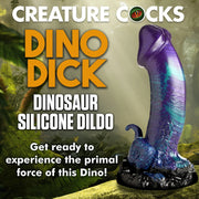 Creature Cocks Dino Dick Dinosaur Silicone Dildo
