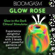Bloomgasm Glow Rose Glow in the Dark Clit Stimulator
