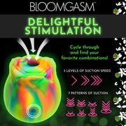 Bloomgasm Glow Rose Glow in the Dark Clit Stimulator