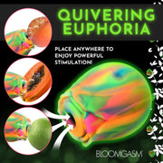 Bloomgasm Glow Rose Glow in the Dark Clit Stimulator