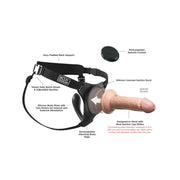 Body Dock King Cock Elite Deluxe Silicone Strap On Kit