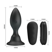 Mr.Play Remote Controlled Vibrating Anal Plug