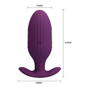 Pretty Love Jefferson Vibrating Electro Butt Plug