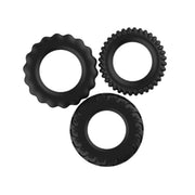 Titan 3 in one silicone rings 3 different styles
