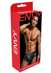 Envy Camo Trunk With Dog Tag Camo Black LXL