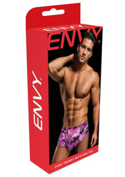 Envy Camo Trunk With Dog Tag Camo Pink ML