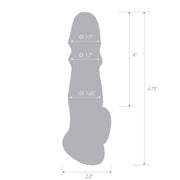 Blue Line 6.75inch Girthy Penis Enhancing Sleeve Extension