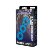 Line Ribbed Rider Cock Ring Set