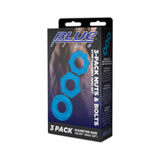 Line Nuts & Bolts Stretch Cock Ring Set