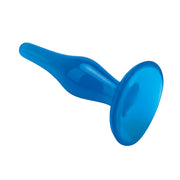 Line Easy Insertion Anal Plug Blue 4.75 Inch
