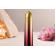 Rocks Off Debutante Bullet Vibrator Gold Red