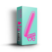 You Love Me Buzz Me Bullet Vibrator Coral
