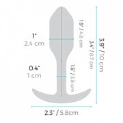 b-Vibe Vibrating Snug Plug 1