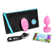 b-Vibe Vibrating Heart Butt Plug Small Medium