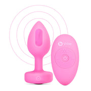 b-Vibe Vibrating Heart Butt Plug Small Medium