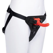b-Vibe Beginners Strap-On Harness Set Red Black