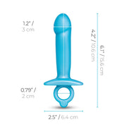 b-Vibe Butties Lil Dil Silicone Anal Dildo
