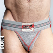 Oxballs Champ Vintage Sweatshirt-Jock GRAY HEATHER LARGE