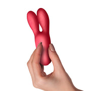 Rocks Off Sugar Boo Kiss Rabbit Ears Vibrator Coral