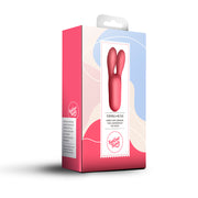 Rocks Off Sugar Boo Kiss Rabbit Ears Vibrator Coral