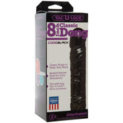 Doc Johnson Vac U Lock Codeblack Classic Dong