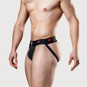 Meyer Marketing Limited Edition Jockstrap 2in Reversible Red-Black Xxlarge