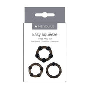 Me You Us Easy Squeeze Cock Ring Set