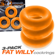 Oxballs Fat Willy 3 Pack Jumbo Cock Rings