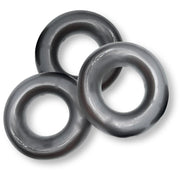 Oxballs Fat Willy 3-Pack Jumbo Cockrings Steel