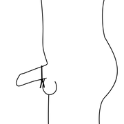 FORGE Single Adjustable Lasso Silicone Cock Ring -