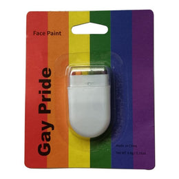 Gay Pride Stripy Face Paint