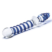 Glas ch Mr Swirly Double Ended Dildo And Butt Plug Clear