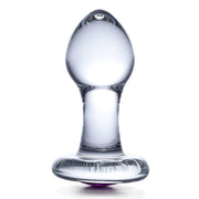 Glas 3.5inch Bling Bling Glass Butt Plug