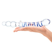 Glas 10inch Twister Dual Ended Dildo