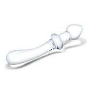 Glas 9inch Classic Curved Dual Ended Dildo