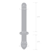 Glas 9.25inch Classic Smooth Dual Ended Dildo