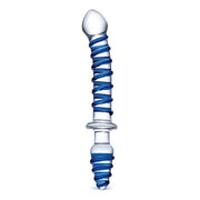 Glas ch Mr Swirly Double Ended Dildo And Butt Plug Clear