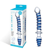 Glas ch Mr Swirly Double Ended Dildo And Butt Plug Clear