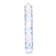 Glas 7inch Rose Nubby Dildo