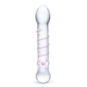 Glas 7.25inch Spiral Staircase Full Tip Dildo