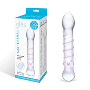 Glas 7.25inch Spiral Staircase Full Tip Dildo