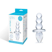 Glas 4.5inch Titus Beaded Dildo