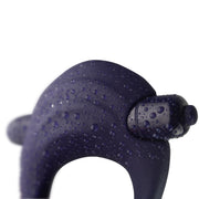 You Love Me Hold Me Vibrating Cock Ring Navy