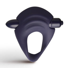 You Love Me Hold Me Vibrating Cock Ring Navy